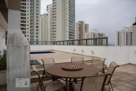 Apartamento para alugar com 420m², 5 quartos e 5 vagasÁrea externa da cobertura