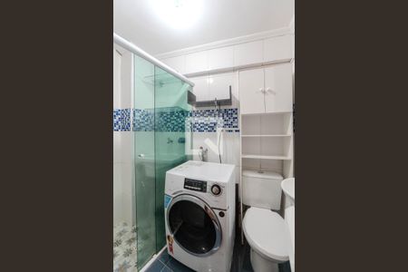 Banheiro Social de kitnet/studio à venda com 1 quarto, 35m² em Bela Vista, São Paulo