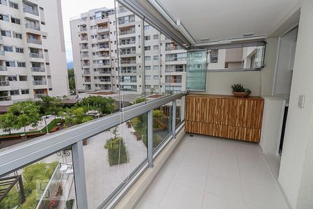 Varanda de apartamento à venda com 2 quartos, 82m² em Recreio dos Bandeirantes, Rio de Janeiro