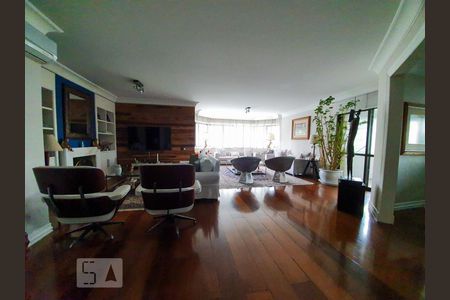 Sala de apartamento à venda com 4 quartos, 276m² em Real Parque, São Paulo