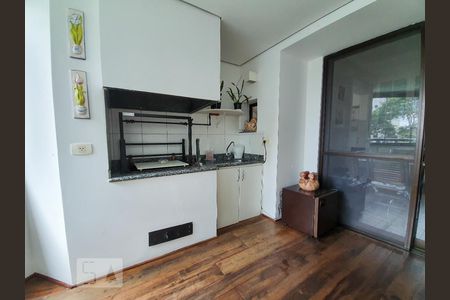 Churrasqueira varanda de apartamento à venda com 4 quartos, 276m² em Real Parque, São Paulo