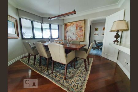 Sala de Jantar de apartamento à venda com 4 quartos, 276m² em Real Parque, São Paulo