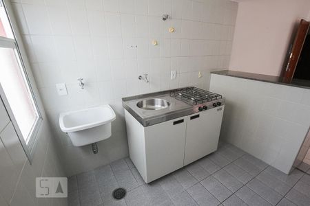 Cozinha de kitnet/studio para alugar com 1 quarto, 40m² em Botafogo, Campinas