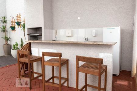 Studio para alugar com 35m², 1 quarto e sem vaga Studio para alugar com 35m², 1 quarto e sem vagaÁrea comum - Churrasqueira