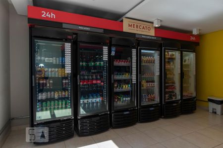 Studio para alugar com 35m², 1 quarto e sem vaga Studio para alugar com 35m², 1 quarto e sem vagaÁrea comum - Mercadinho