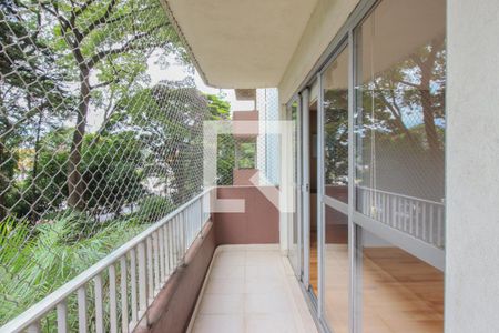 Varanda da Sala de apartamento para alugar com 3 quartos, 120m² em Vila Romana, São Paulo