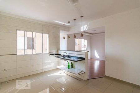 Cozinha de apartamento à venda com 3 quartos, 164m² em Vila Bela Vista, Santo André