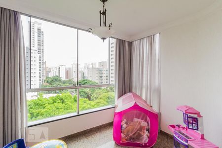 Sala de apartamento à venda com 3 quartos, 262m² em Indianópolis, São Paulo
