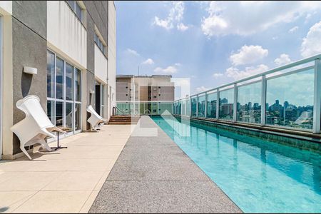 Apartamento para alugar com 35m², 1 quarto e 1 vaga Apartamento para alugar com 35m², 1 quarto e 1 vagaPiscina