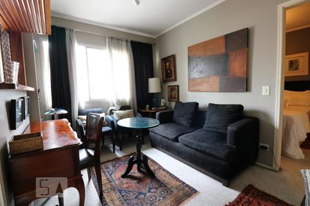 Sala de apartamento à venda com 1 quarto, 40m² em Consolação, São Paulo