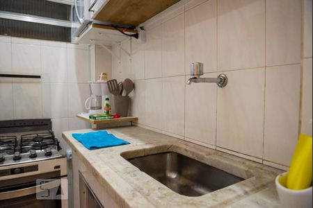 Cozinha de kitnet/studio à venda com 1 quarto, 30m² em Copacabana, Rio de Janeiro