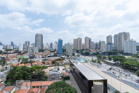 Varanda - Vista de apartamento à venda com 2 quartos, 100m² em Jardim das Acácias, São Paulo
