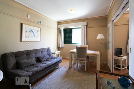 Sala de apartamento para alugar com 1 quarto, 35m² em Itaim Bibi, São Paulo