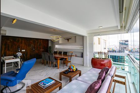 Detalhe Sala de apartamento à venda com 2 quartos, 139m² em Vila Olímpia, São Paulo