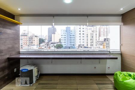 Varanda de kitnet/studio à venda com 1 quarto, 39m² em Bela Vista, São Paulo