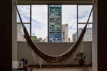 Varanda de kitnet/studio à venda com 1 quarto, 42m² em Bela Vista, São Paulo