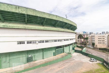 Vista da sala de apartamento à venda com 2 quartos, 118m² em Alto da Glória, Curitiba