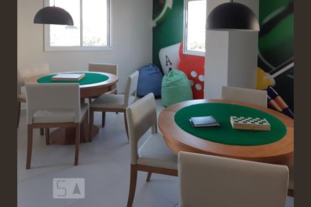 Apartamento para alugar com 37m², 2 quartos e 1 vaga Apartamento para alugar com 37m², 2 quartos e 1 vagaÁrea comum - Salão de jogos