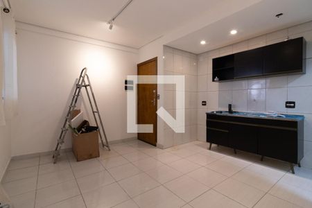 Sala/Cozinha de casa para alugar com 1 quarto, 35m² em Chácara Cruzeiro do Sul, São Paulo