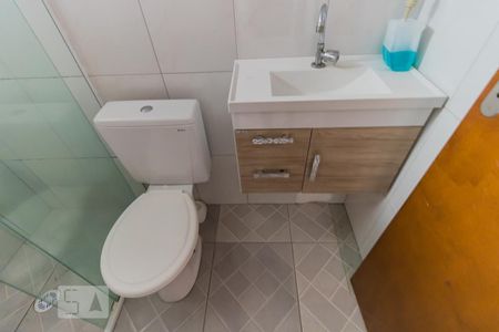Detalhe banheiro de apartamento para alugar com 1 quarto, 35m² em Chácara Cruzeiro do Sul, São Paulo