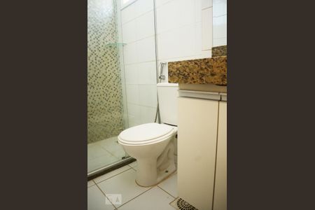 Banheiro da Suíte de apartamento para alugar com 2 quartos, 54m² em Norte (águas Claras), Brasília