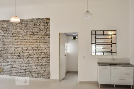 Sala com cozinha de casa para alugar com 1 quarto, 60m² em Bosque da Saúde, São Paulo