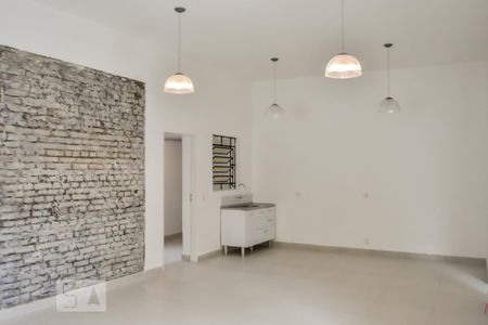 Sala com cozinha de casa para alugar com 1 quarto, 60m² em Bosque da Saúde, São Paulo