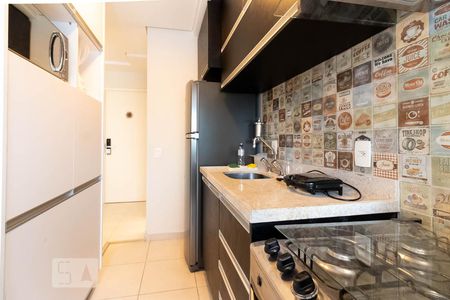 Cozinha de apartamento à venda com 1 quarto, 54m² em Vila Nova Conceição, São Paulo