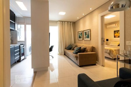 Sala de apartamento à venda com 1 quarto, 54m² em Vila Nova Conceição, São Paulo