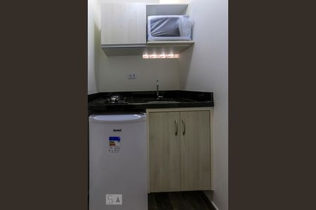 Cozinha de apartamento para alugar com 1 quarto, 30m² em Vila Dom Pedro I, São Paulo