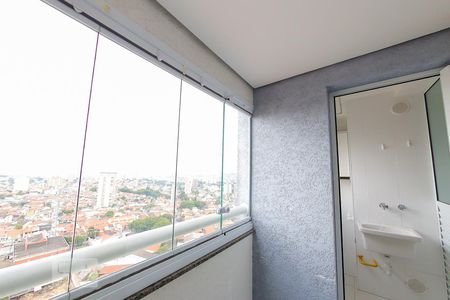 Sacada da Sala de apartamento para alugar com 2 quartos, 54m² em Jardim Imperador, Guarulhos