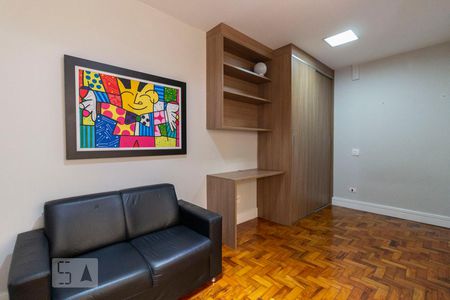 Sala de kitnet/studio para alugar com 1 quarto, 40m² em Centro, São Paulo