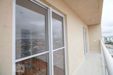 Varanda de apartamento à venda com 1 quarto, 38m² em Vila Alpina, São Paulo