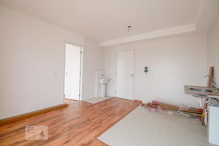 Sala e cozinha de apartamento à venda com 1 quarto, 38m² em Vila Alpina, São Paulo