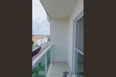 Varanda da Sala de apartamento para alugar com 2 quartos, 54m² em São Cristóvão, Rio de Janeiro