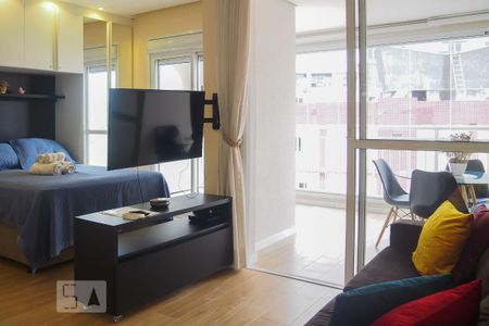 Sala de apartamento para alugar com 1 quarto, 36m² em Bela Vista, São Paulo