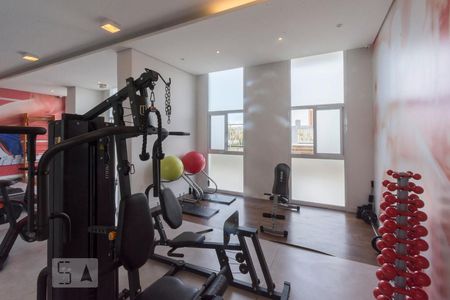 Apartamento para alugar com 38m², 1 quarto e 1 vaga Apartamento para alugar com 38m², 1 quarto e 1 vagaAcademia