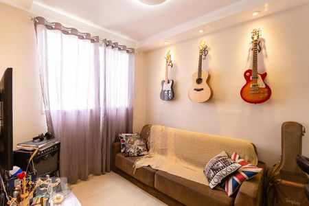 Sala de apartamento para alugar com 2 quartos, 46m² em Loteamento Parque São Martinho, Campinas