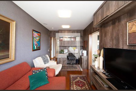 Sala de apartamento à venda com 3 quartos, 135m² em Santa Lúcia, Belo Horizonte