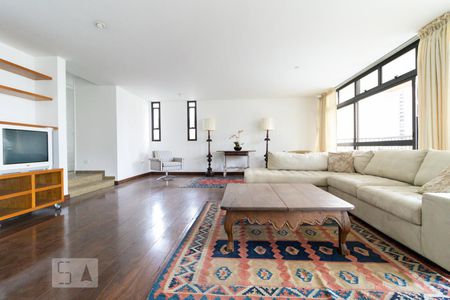 Sala de apartamento para alugar com 4 quartos, 210m² em Paraíso, São Paulo
