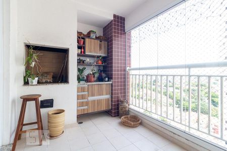 Varanda de apartamento à venda com 3 quartos, 124m² em Jardim Consorcio, São Paulo