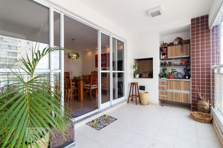 Varanda de apartamento à venda com 3 quartos, 124m² em Jardim Consorcio, São Paulo
