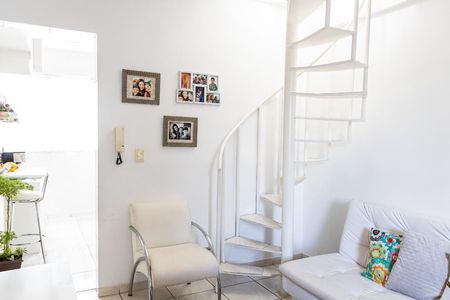 Sala de apartamento à venda com 3 quartos, 140m² em Jardim Atlântico, Belo Horizonte