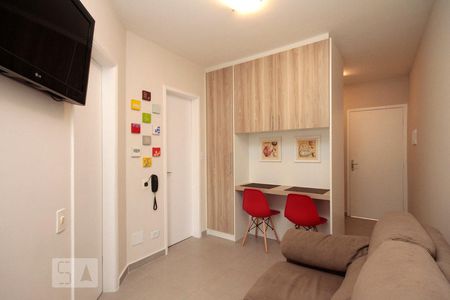 Sala de apartamento à venda com 1 quarto, 30m² em Bela Vista, São Paulo