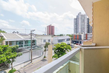 Varanda da Suite de casa à venda com 3 quartos, 197m² em Vila Gilda, Santo André