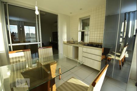 Varanda da Sala de apartamento para alugar com 1 quarto, 50m² em Sul (águas Claras), Brasília