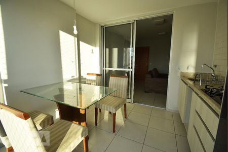 Varanda da Sala de apartamento para alugar com 1 quarto, 50m² em Sul (águas Claras), Brasília