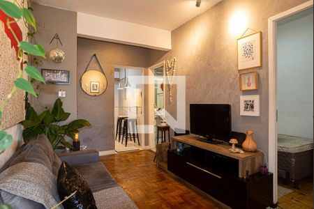 Sala de apartamento à venda com 2 quartos, 42m² em Centro, São Paulo