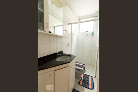 Banheiro de apartamento para alugar com 2 quartos, 52m² em Castelo, Belo Horizonte