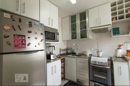 Cozinha de apartamento para alugar com 2 quartos, 52m² em Castelo, Belo Horizonte